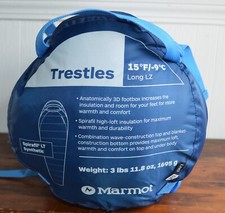 Marmot Trestles 15 Long Sleeping Bag -NWT