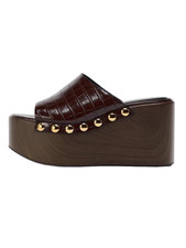 2025 Rivets Open Toe Outdoor Wedge Heels Women Platform Fashion Slippers Sandals