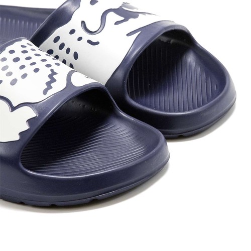 NEW Lacoste Men's Croco Slide Open Toe Sandals