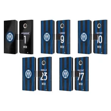 INTER MILAN 2022/23 PLAYERS HOME KIT LEATHER BOOK CASE FOR MOTOROLA PHONES