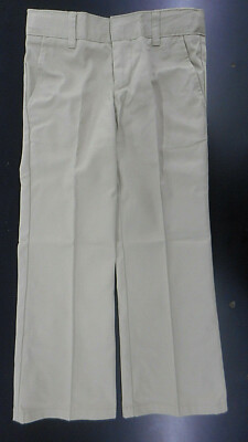 Girls French Toast $28 Khaki Slim Fit/Bootcut Uniform Pants Sizes 7 8 10 12 & 14