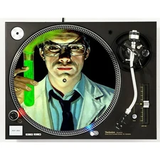 Re-Animator Horror #1 Slipmat Turntable 12" LP Record Player DJ Audiophile