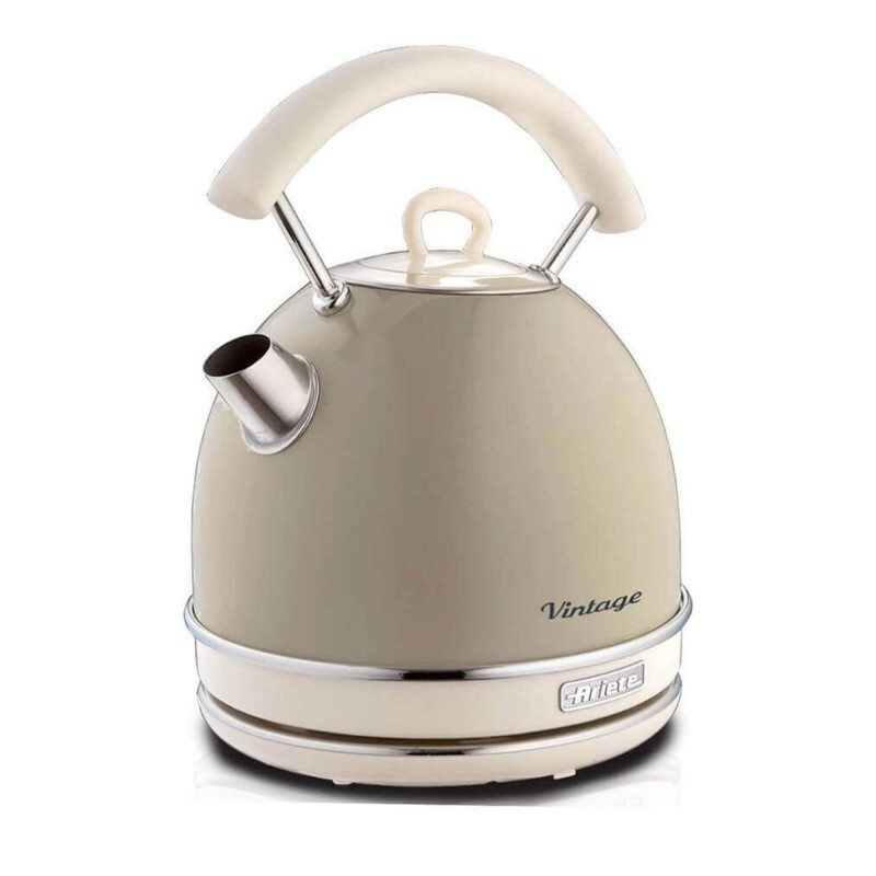 Ariete 2877 Beige Vintage: Bollitore Elettrico 2000W Acciaio 1.7 Litri