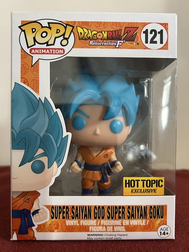 Funko Pop! Vinilo: Dragon Ball Z - Goku (Super Saiyan God Super Saiyan) - Lo último...