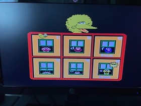 NES Sesame Street: Big Bird's Hide & Speak (Nintendo Entertainment System, 1990)