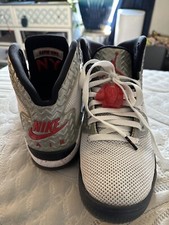 Size 8 - Jordan Spike Forty PE White Fire Red