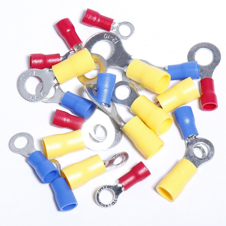 RS PRO RS PRO Red Insulated Female Spade Connector, Crimp, 6.35 x