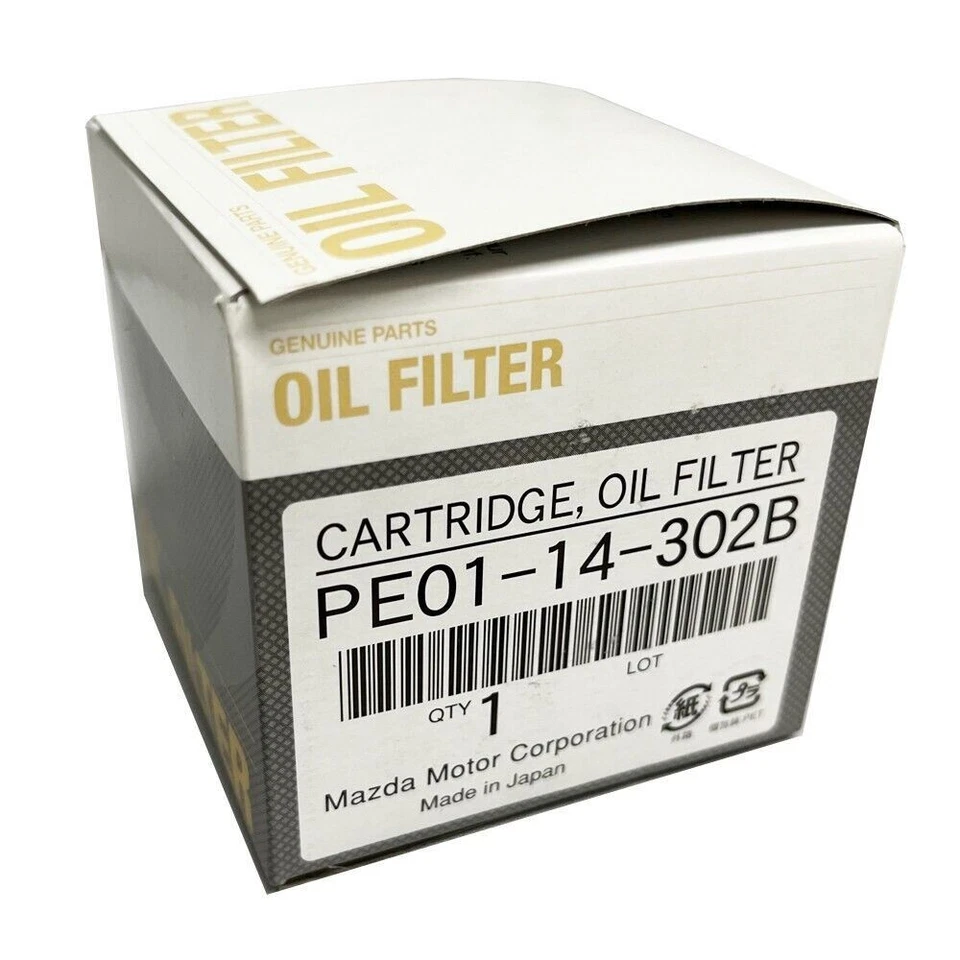 Pack of 10 OEM Genuine Mazda Cartridge Oil Filter PE01-14-302B/302A US Stock Foto 4 de 4