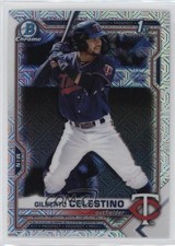 2021 Bowman Chrome Prospects Mega Box Mojo Refractor Gilberto Celestino 6u5
