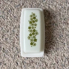 Vintage PYREX Spring Blossom Crazy Daisy Butter Dish & Lid USA