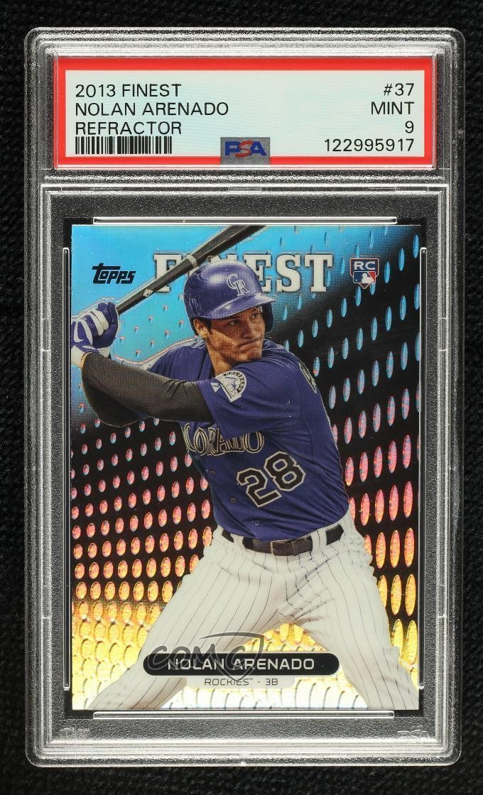 2013 Topps Finest Refractor Nolan Arenado #37 PSA 9 MINT 1g1v