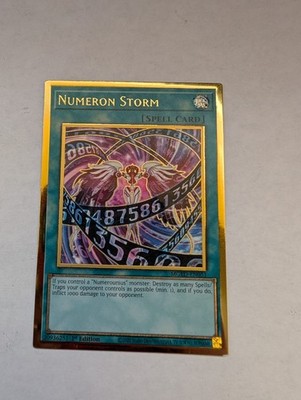 Numeron Storm MGED-EN051 Maximum Gold: El Dorado 1st Edition NM