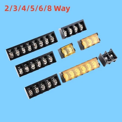 Schraubklemme Barrier Blöcke Terminal 9.5mm HB-9500 300V 30A 2 3P 4P 5P 6P 7P 8P - Bild 1 von 4