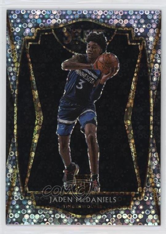 2020 Panini Select Premier Level Disco Prizm Jaden McDaniels #197 Rookie RC 0sn6