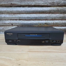 Panasonic Blue Line PV-4601 VHS VCR Tested Works No Remote