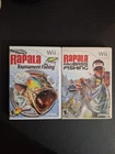 New ListingRapala Tournament Fishing & Pro Bass Fishing (Nintendo Wii) 2 Game Bundle CIB
