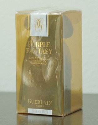 Vtg * PURPLE FANTASY by GUERLAIN * spray EDT 1 oz 30 ml * 2001 LIMITED ED. READ