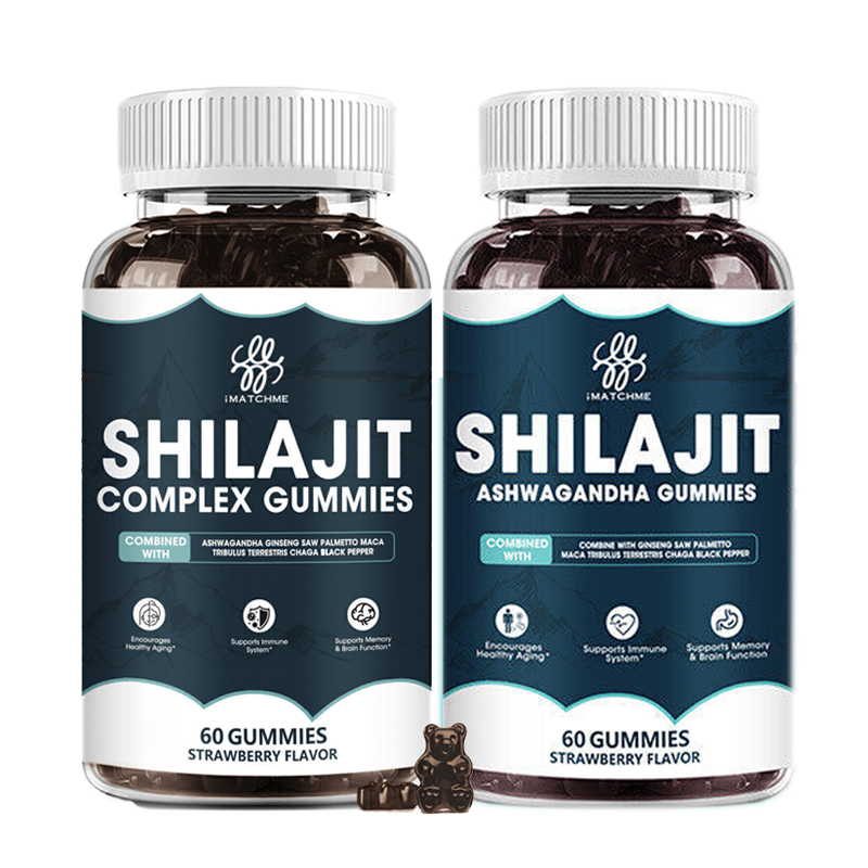 Potent Himalayan Shilajit Extract Gummies with Fulvic Acid and Soft Resin
