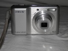 Sony Cyber-shot DSC-S2100 12.1MP Digital Camera - Silver for sale