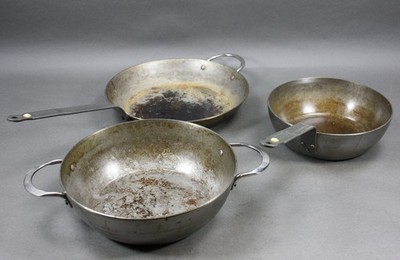 De Buyer Koch-Set Pfannen Topf Eisen Mineral B