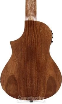 Ukelele eléctrico acústico de concierto Kala Teak Tri-Top - natural Foto 4 de 4