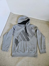 Nike Men's Therma-Fit Hoodie, Grey, Size Small