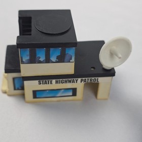 Vintage 1980's-1990's Galoob Micro Machines Playsets Lot W/ Cars And Accessories