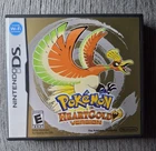 Pokemon HeartGold Version Nintendo DS 2010 Case & Manual Inserts ONLY No Game