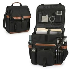 Car Front Seat Organizer for 15.6" Laptop, Car Office Work Truck Organizer