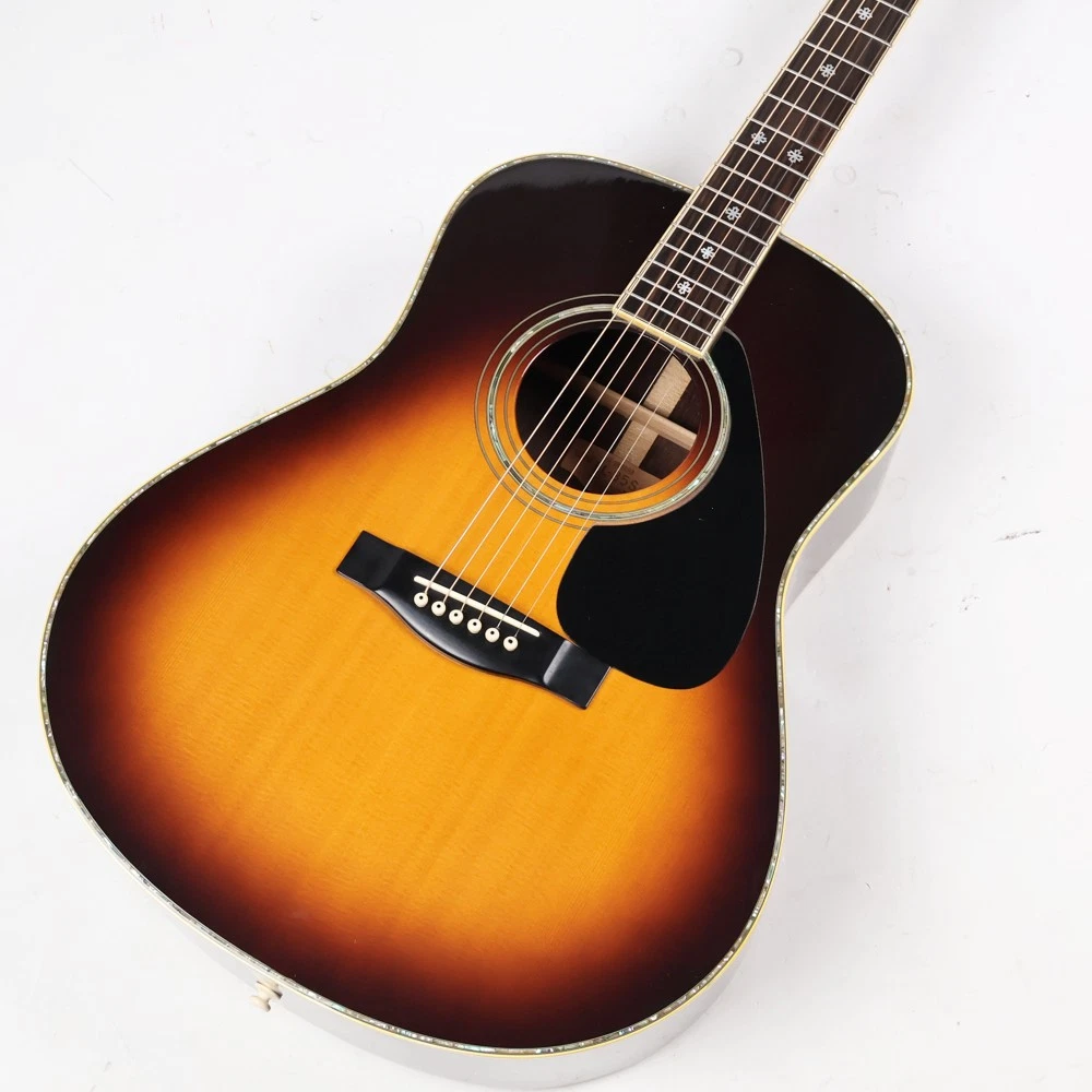 Guitarra acústica vintage Yamaha LL-35S 1980 todo sólido Sunburst con estuche...