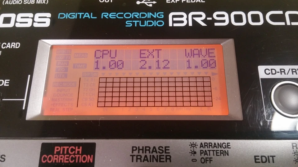 BOSS BR900CD. Digital Recording Studio.Pitch Correction.+48V Phantom.9V÷DC incl. - Bild 4 von 4
