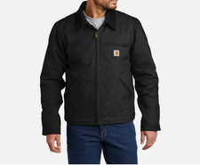 Carhartt Duck Detroit Jacket CT103828 Black - L
