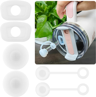 #ad Spill Stopper Set for Stanley Cup 2.0 40Oz 30Oz Accessories Including Straw Cov $14.99