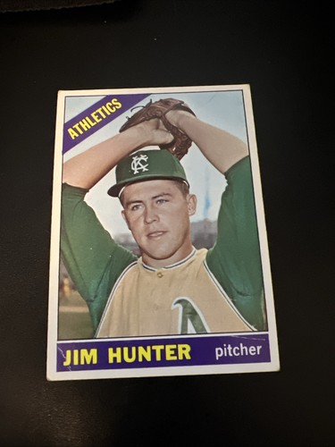 Jim Hunter #36 1966 Topps card