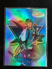 1999-00 Topps Gold Label Quest for the Cup Hockey Owen Nolan #QC8