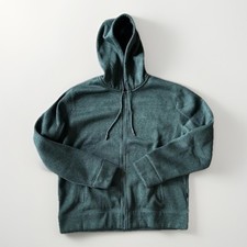 Lucky Brand men  s green zipper jacket. Large outdoors athletic sporty Athleisure