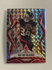 2025 Phoenix Ray-Ray McCloud Silver Pyramids 40 Atlanta Falcons SP