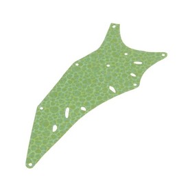 1X Lego Fabric Wing Right 27X11 Green Gold Ninjago Dragon 70593 6152060 26651