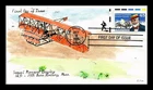 DR JIM STAMPS US COVER SAMUEL LANGLEY AIR MAIL FDC HAND PAINTED 4 OF 10