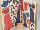 1985 Hair-Do Dolls Queen Holden UNCUT Paper Dolls Complete Vintage — photo 5