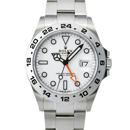 Rolex Explorer II 226570 42mm Stainless Steel White Wristwatch...