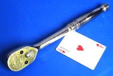 Snap-on tool USA 1/2 Drive Sealed Head Chrome Socket Wrench Ratchet S936 Rebuilt