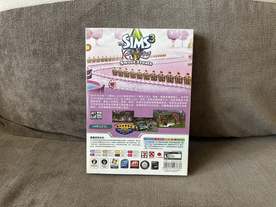The Sims 3: Katy Perry Sweet Treats - Chinese DVD Box Edition PC NEW & SEALED - Image 2 of 4