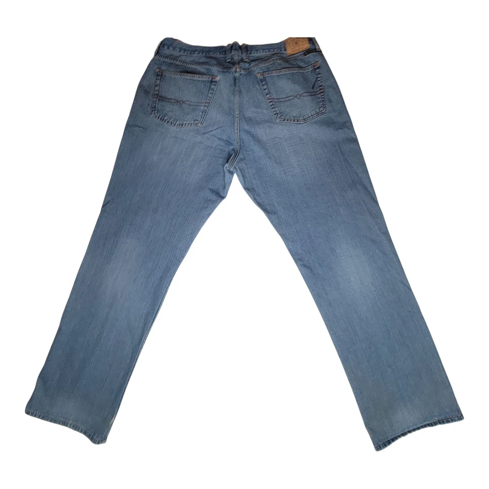 Lucky Brand 181 Jeans Men's Blue Relaxed Straight Light Denim 40x34 - Image 4 of 4