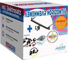 GDW AHK für VW Eos 06-15 hori. + 13-pol JAEGER STANDARD ES SPEZ