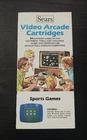 New ListingVintage Sears Atari Video Arcade Cartridges Catalog Pamphlet Brochure