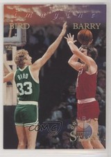 1996 Topps Stars Imagine Members Only Larry Bird Rick Barry #I-9 HOF 0ad