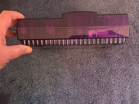 Super Nintendo Console - SNES Purple Clear Custom Case Reshell - Plays Famicom