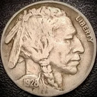 1928 S Buffalo Nickel - VF - 5C