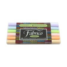 Tsukineko Fabrico Marker Twin Type Set of 6 Sorbet FMV6S